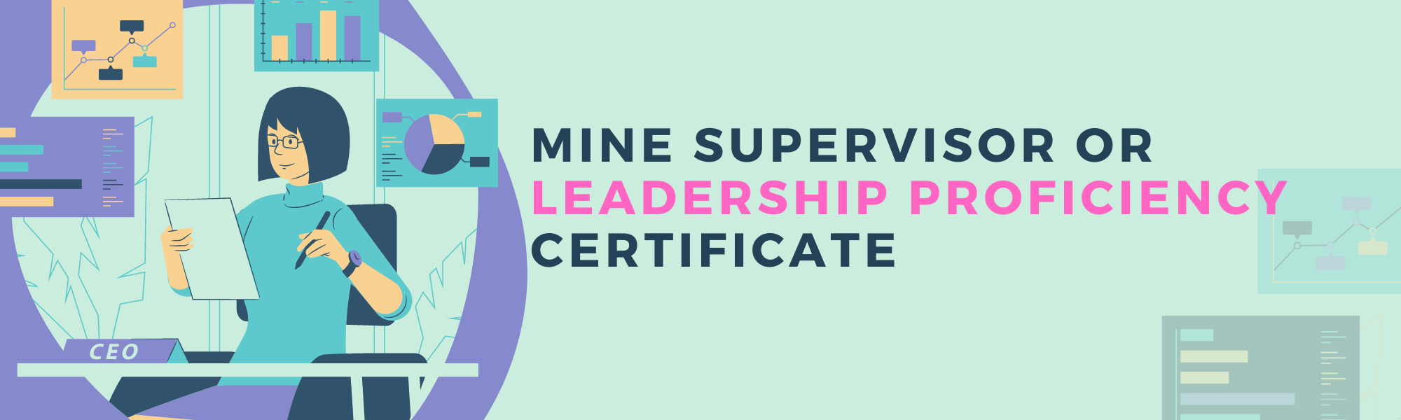 MINE SUPERVISOR OR LEADERSHIP PROFICIENCY CERTIFICATE
